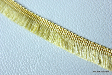 Wholesale Beige Thread Tassels 9 Yards Trim, Approx. 15mm Wide